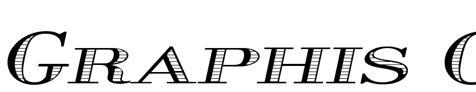 Graphis Oblique cкачати шрифт безкоштовно